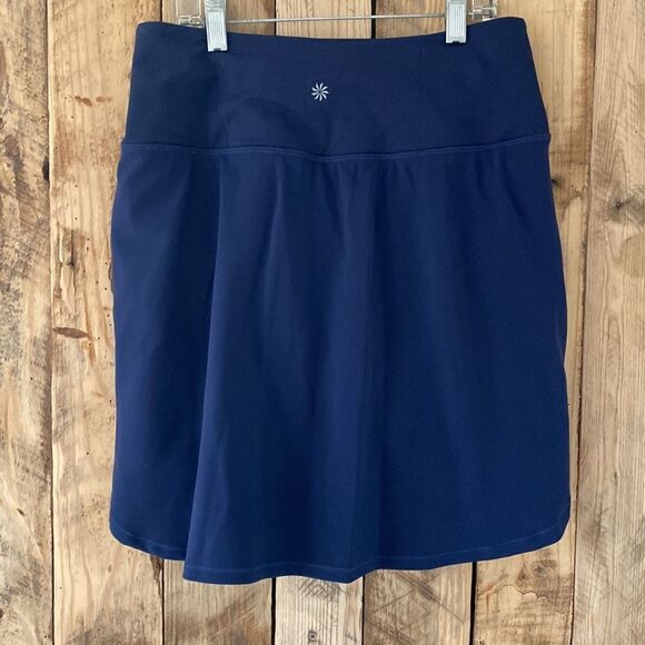 Athleta Women's 16" Fairway Golf Skort Dress Navy Blue Size Extra Small - Picture 8 of 13
